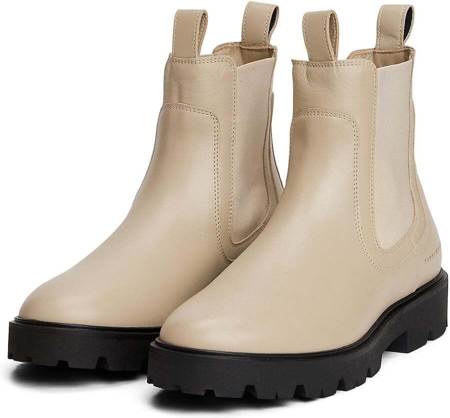 TOMMY HILFIGER Chelsea boots beige - Foto 2