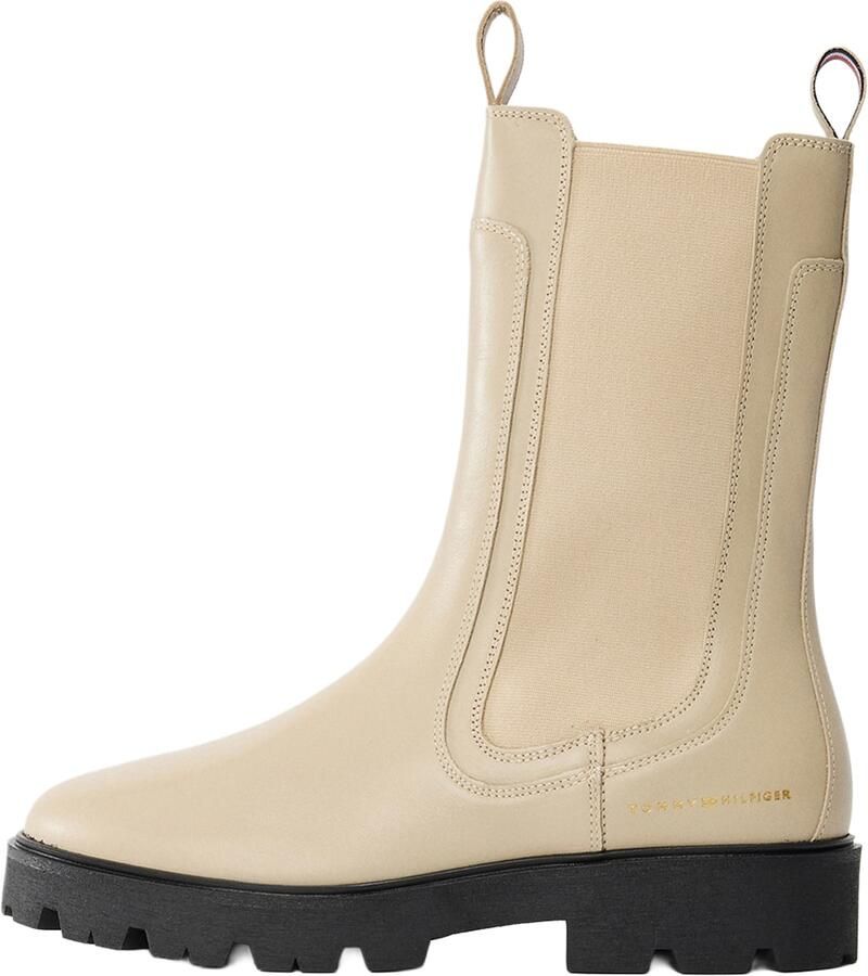 TOMMY HILFIGER Chelsea boots beige - Foto 4