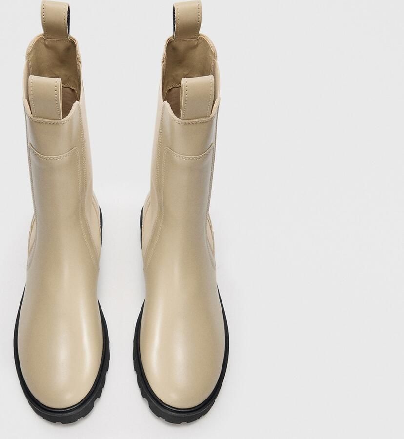 TOMMY HILFIGER Chelsea boots beige - Foto 3
