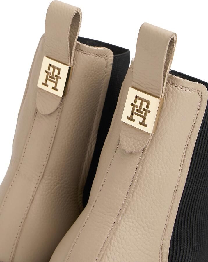 TOMMY HILFIGER Chelsea boots beige zwart - Foto 5