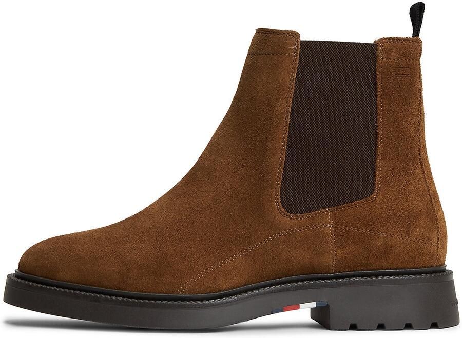 TOMMY HILFIGER Chelsea boots bruin donkerbruin - Foto 8