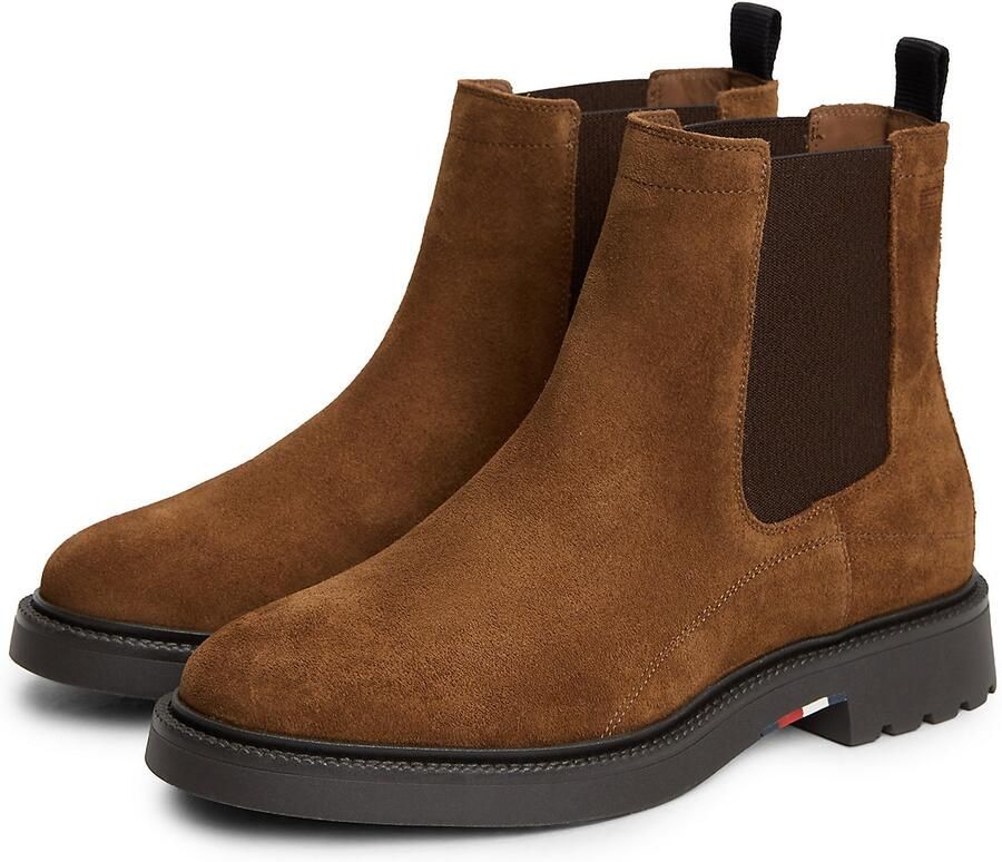 TOMMY HILFIGER Chelsea boots bruin donkerbruin - Foto 10