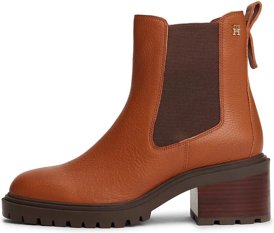 TOMMY HILFIGER Chelsea boots bruin donkerbruin
