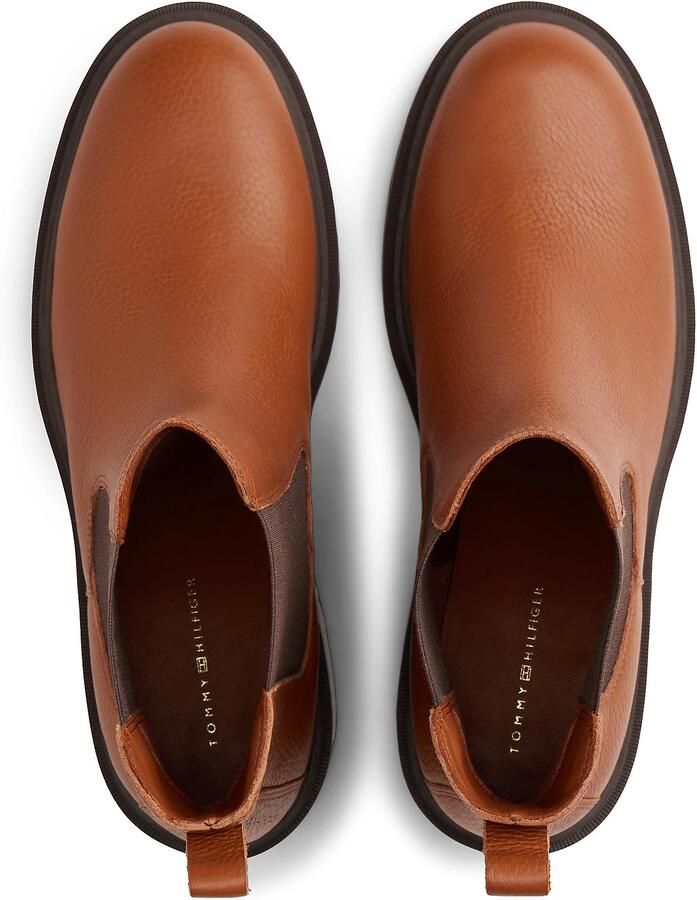 TOMMY HILFIGER Chelsea boots bruin donkerbruin - Foto 5