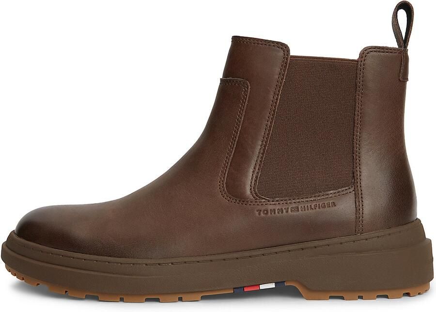 TOMMY HILFIGER Chelsea boots bruin