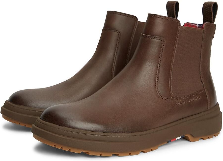 TOMMY HILFIGER Chelsea boots bruin - Foto 5