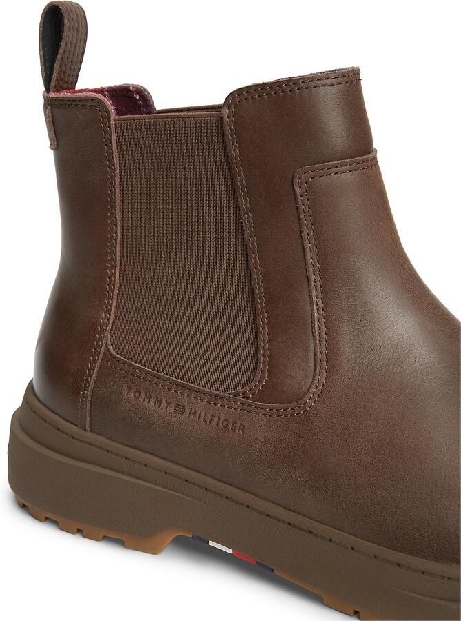 TOMMY HILFIGER Chelsea boots bruin - Foto 4
