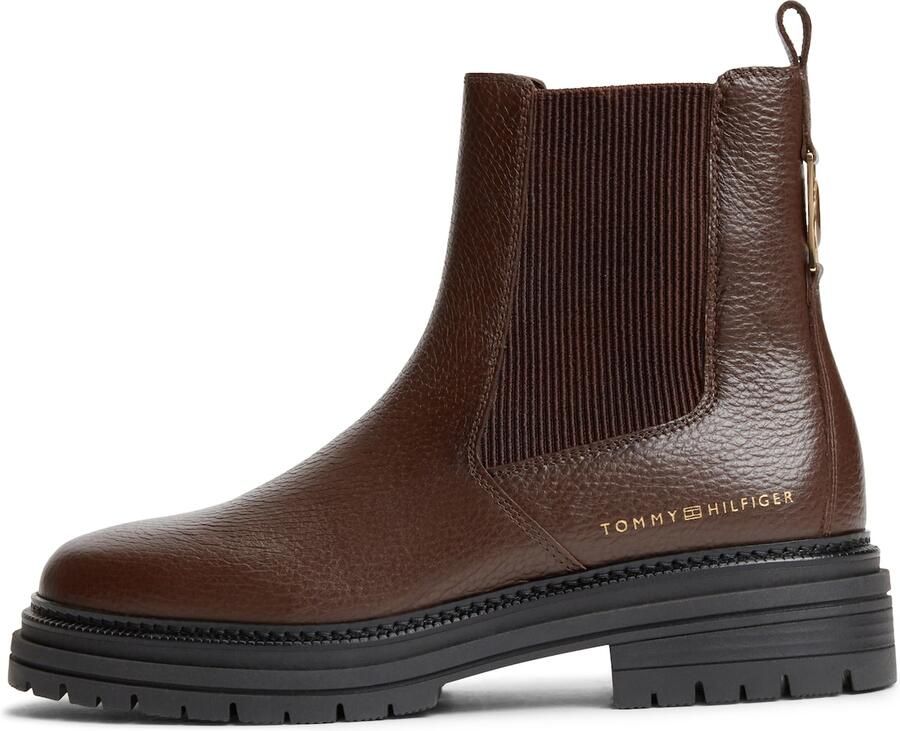 Tommy Hilfiger chelsea boots van echt rundleer