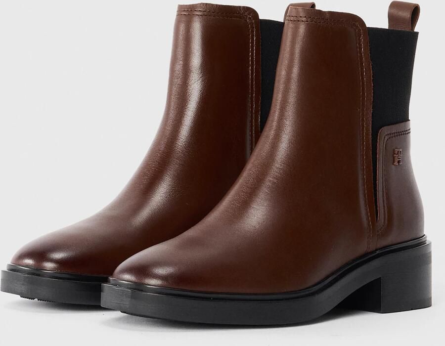 TOMMY HILFIGER Chelsea boots bruin - Foto 3