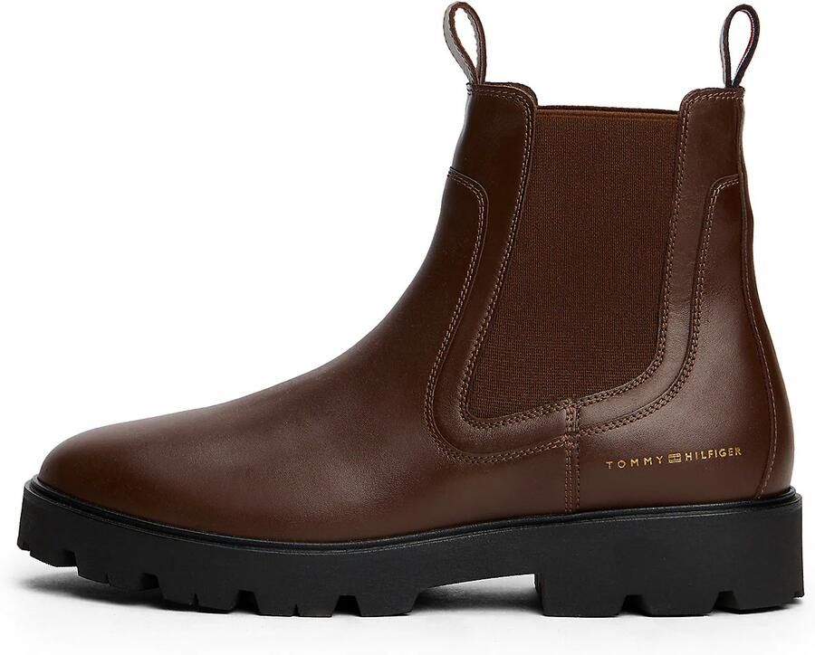 TOMMY HILFIGER Chelsea boots bruin