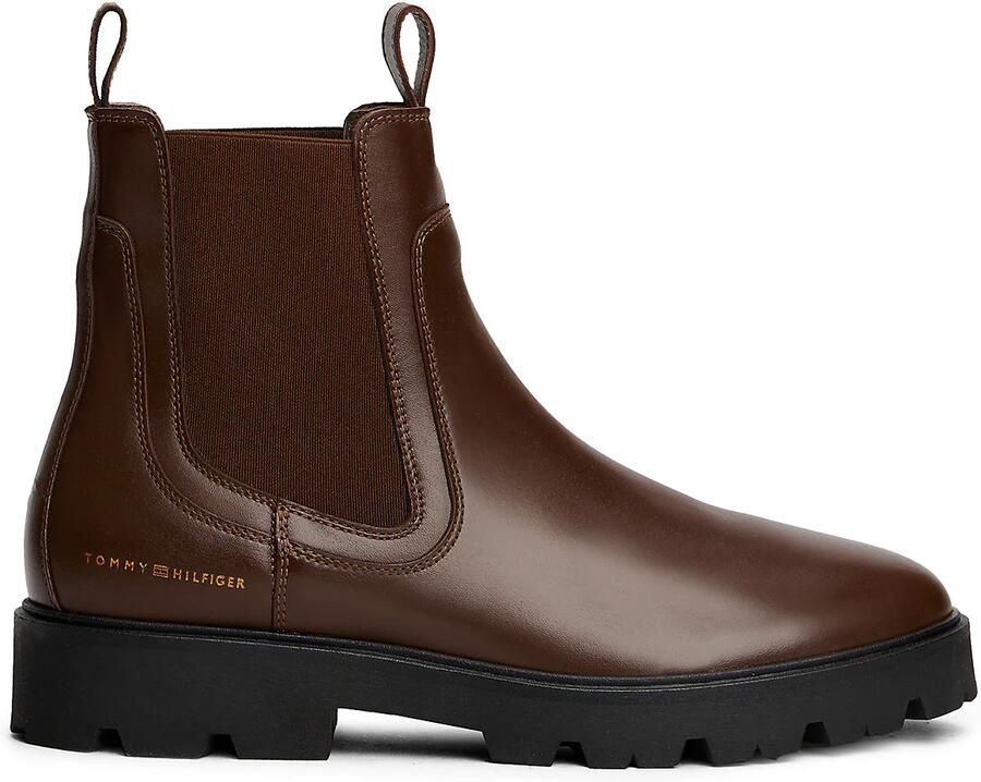 TOMMY HILFIGER Chelsea boots bruin - Foto 3