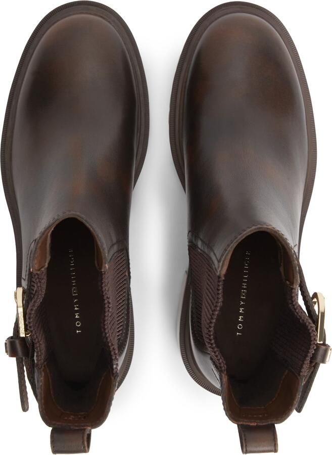 TOMMY HILFIGER Chelsea boots chocoladebruin - Foto 5