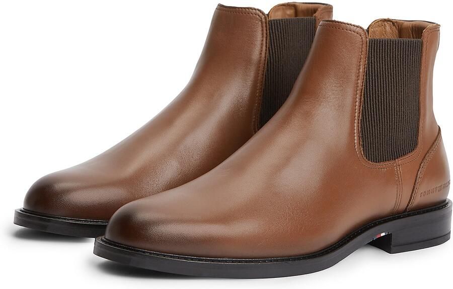 TOMMY HILFIGER Chelsea boots 'Corporate' bruin - Foto 6
