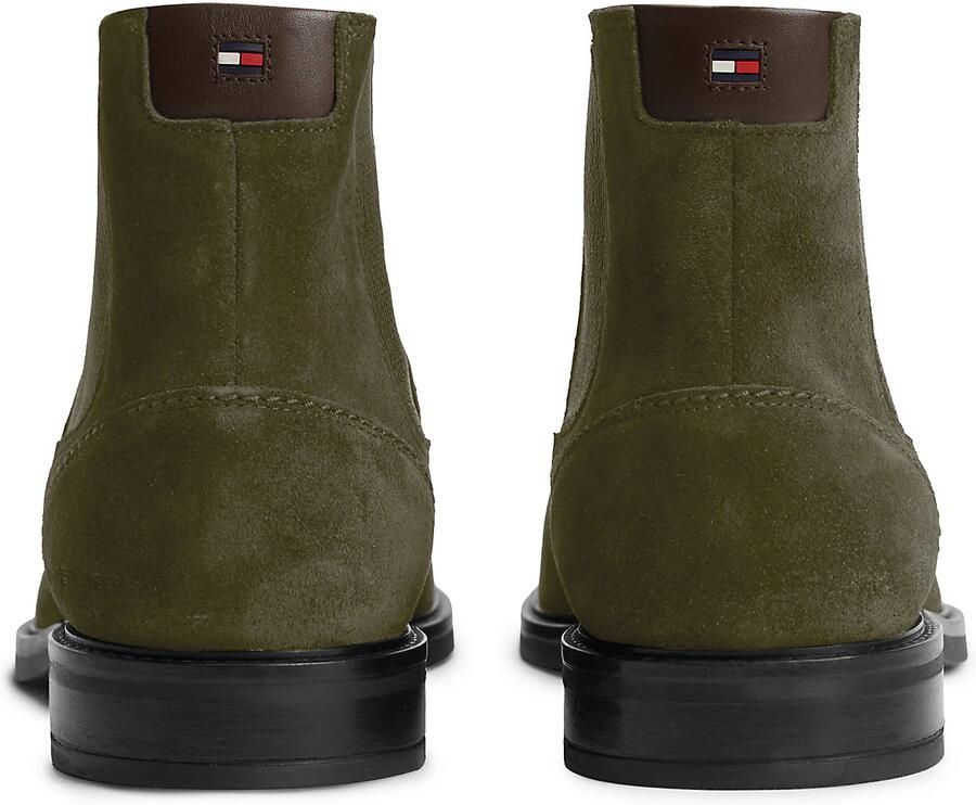 TOMMY HILFIGER Chelsea boots donkergroen - Foto 2