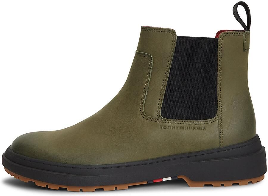 TOMMY HILFIGER Chelsea boots kaki
