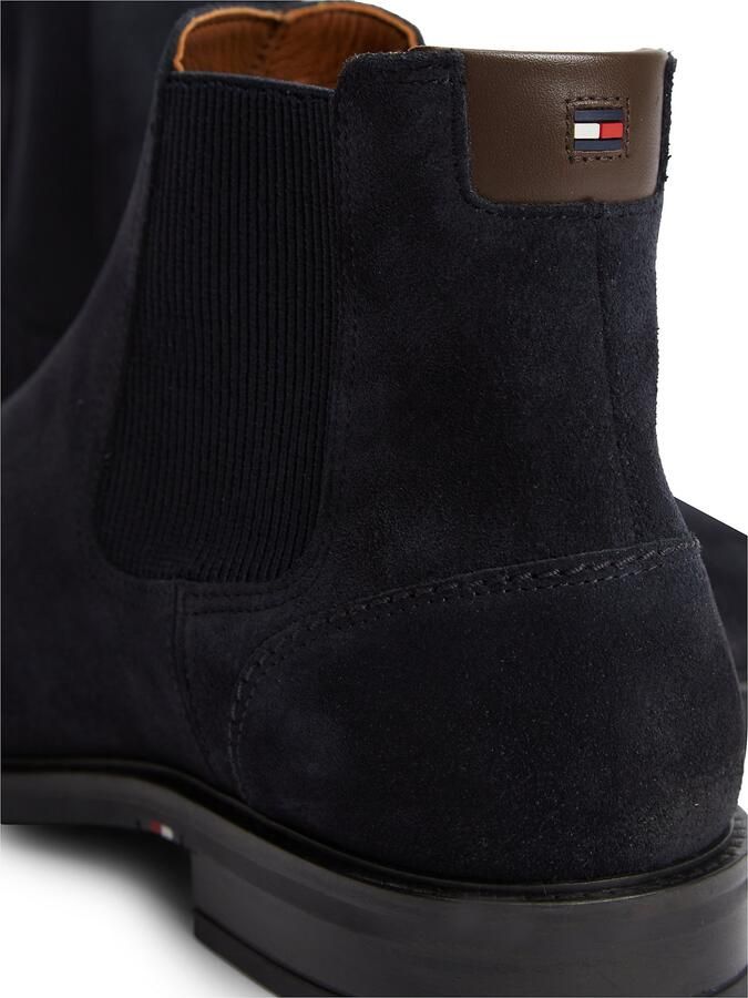 Tommy Hilfiger Boots Corporate Dressy Chelsea Donkerblauw - Foto 8