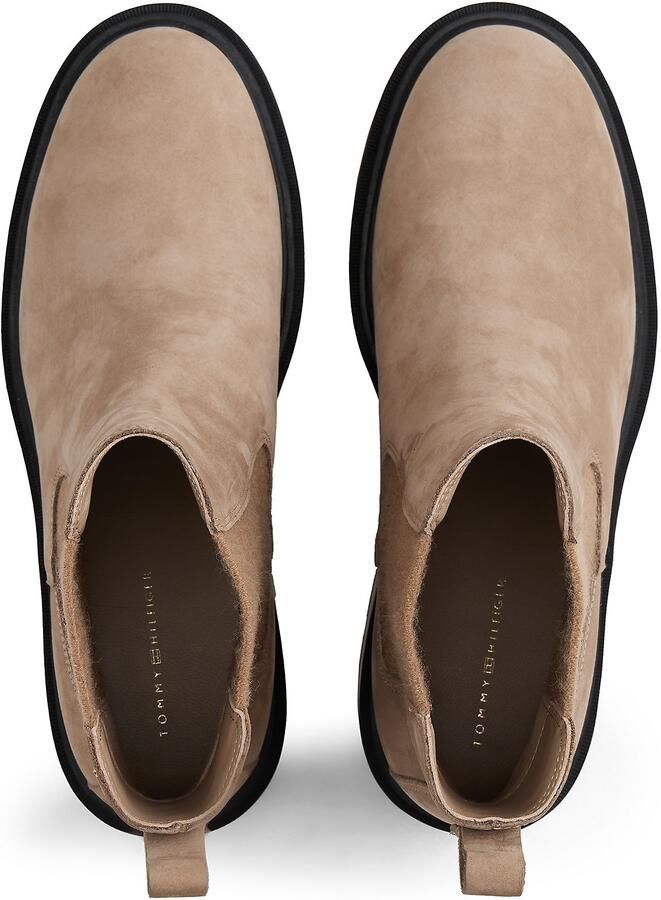 TOMMY HILFIGER Chelsea boots sand donkerbeige - Foto 6