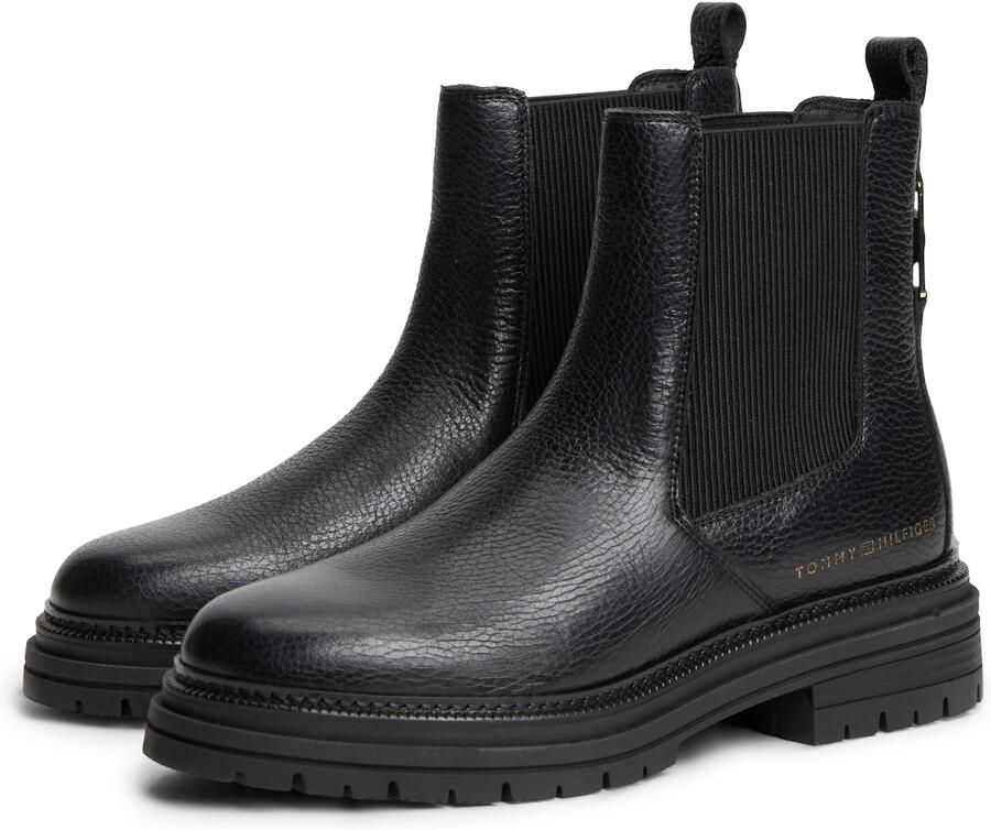 Tommy Hilfiger chelsea boots van echt rundleer - Foto 5