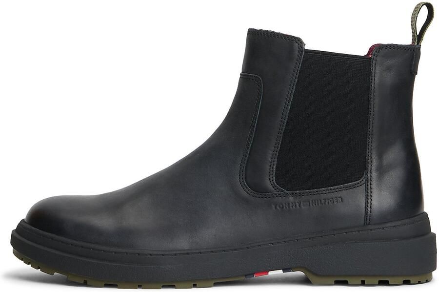 TOMMY HILFIGER Chelsea boots zwart