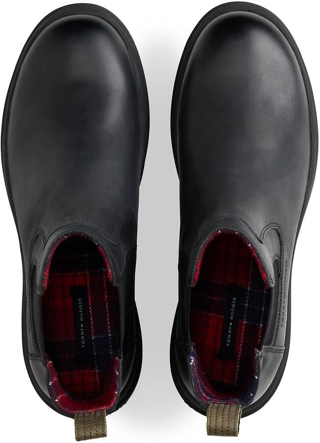 TOMMY HILFIGER Chelsea boots zwart - Foto 6