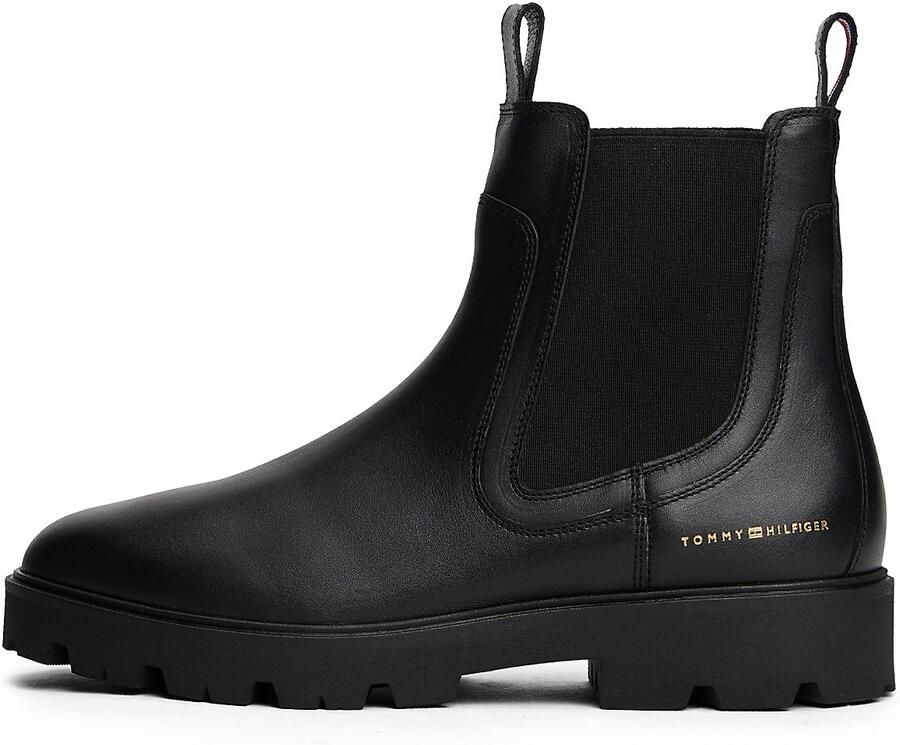Tommy Hilfiger Chelsea boots van echt leer