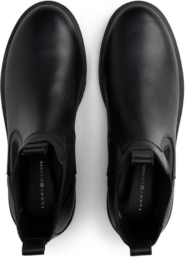 Tommy Hilfiger Chelsea boots van echt leer - Foto 6
