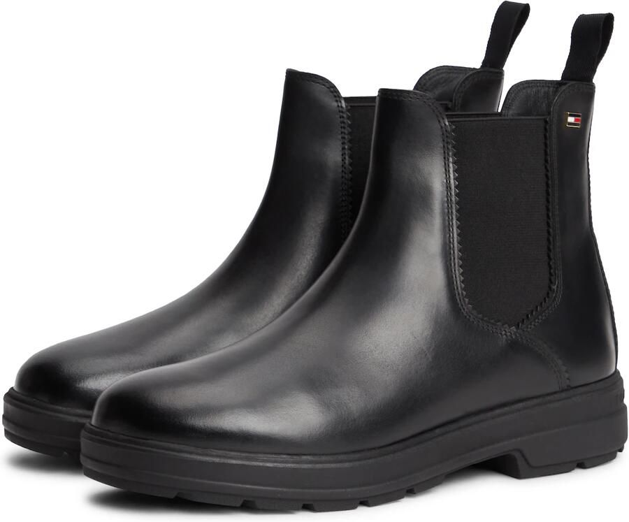 TOMMY HILFIGER Chelsea boots zwart - Foto 3