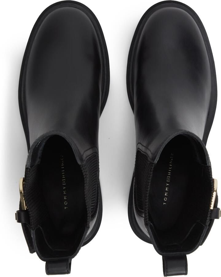 TOMMY HILFIGER Chelsea boots zwart - Foto 4