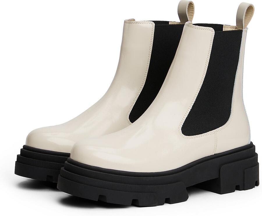 TOMMY HILFIGER Chelsea boots zwart wit - Foto 4