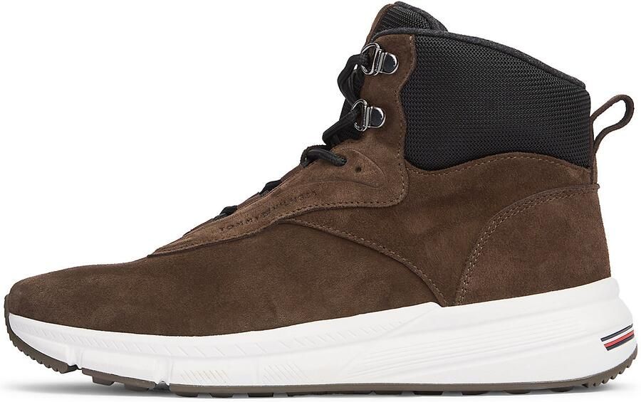 TOMMY HILFIGER Chukka Boots chocoladebruin zwart