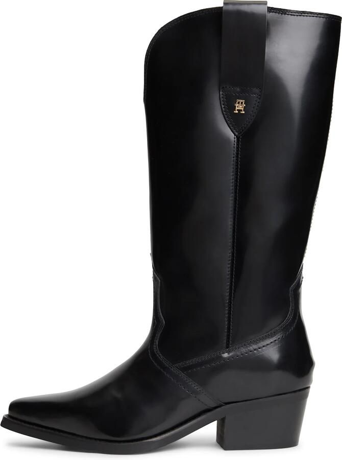 TOMMY HILFIGER Cowboylaarzen zwart