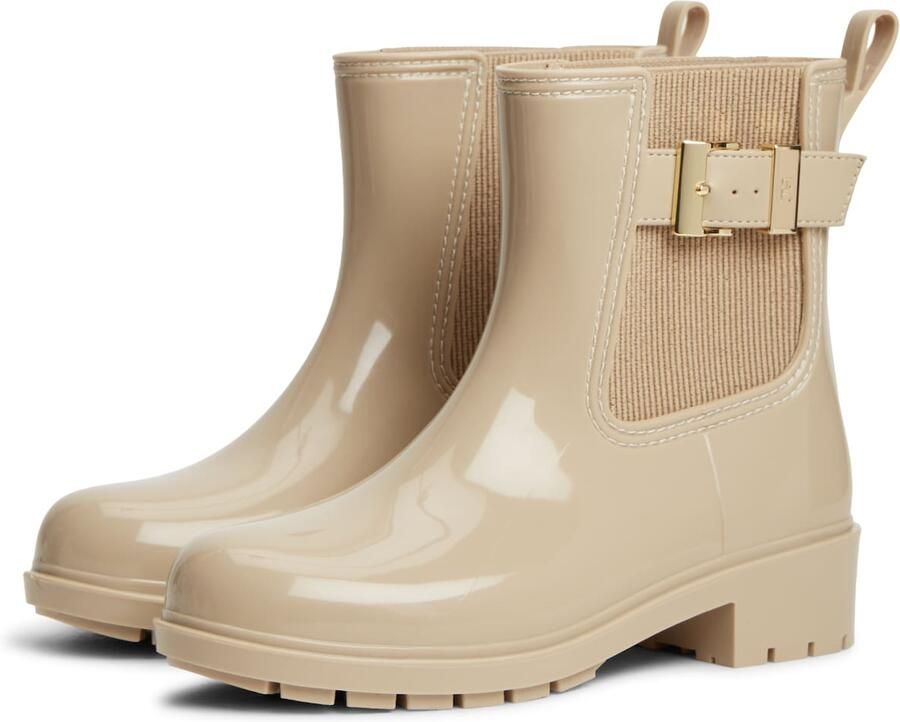 TOMMY HILFIGER Enkellaarsje beige - Foto 4