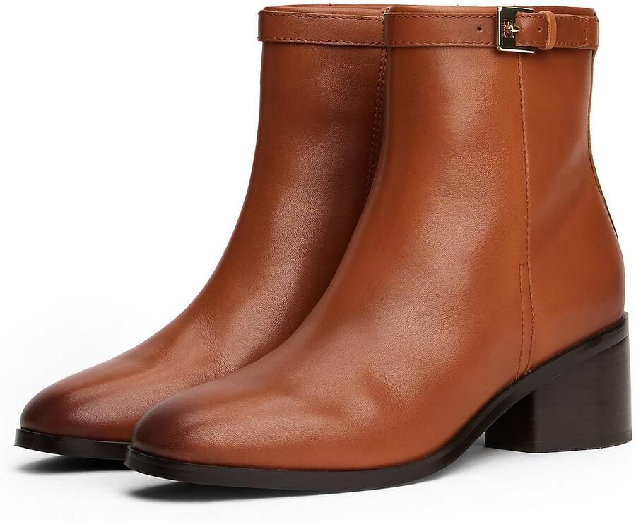 TOMMY HILFIGER Enkellaarsje bruin - Foto 4