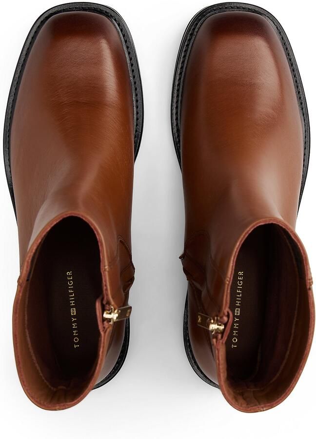 TOMMY HILFIGER Enkellaarsje bruin - Foto 6