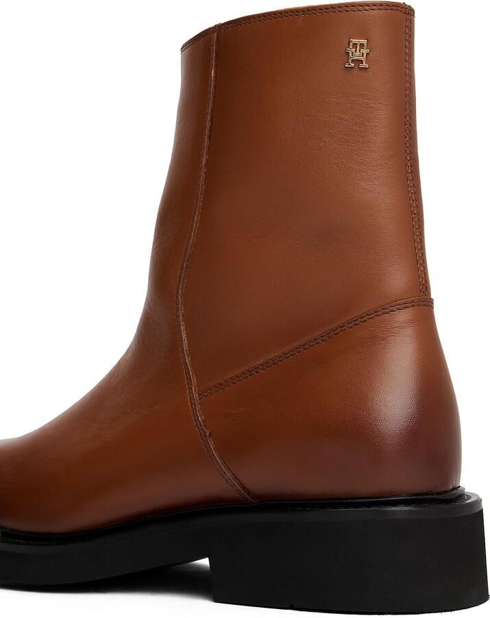 TOMMY HILFIGER Enkellaarsje bruin - Foto 4