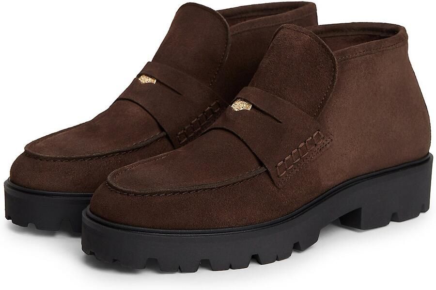 TOMMY HILFIGER Enkellaarsje bruin - Foto 6