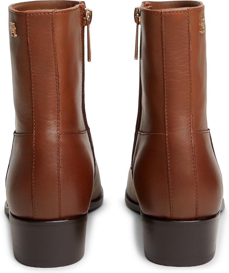 TOMMY HILFIGER Enkellaarsje cognac - Foto 3
