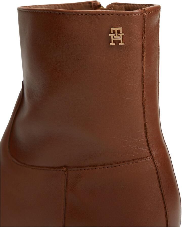 TOMMY HILFIGER Enkellaarsje cognac - Foto 4