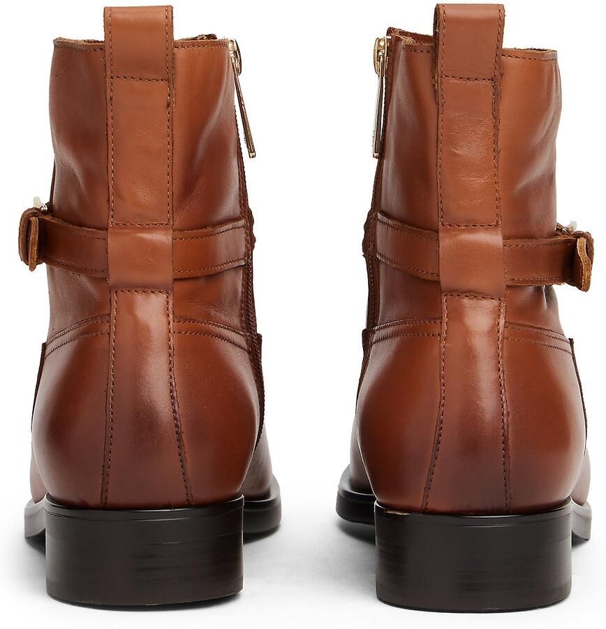 TOMMY HILFIGER Enkellaarsje cognac - Foto 2