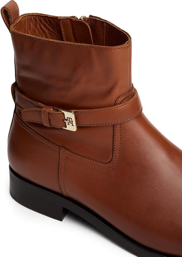 TOMMY HILFIGER Enkellaarsje cognac - Foto 5