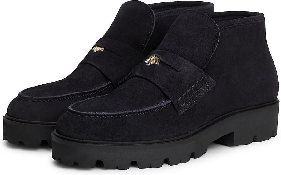 TOMMY HILFIGER Enkellaarsje donkerblauw - Foto 5