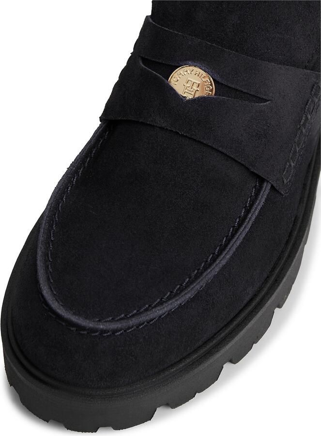 TOMMY HILFIGER Enkellaarsje donkerblauw - Foto 4