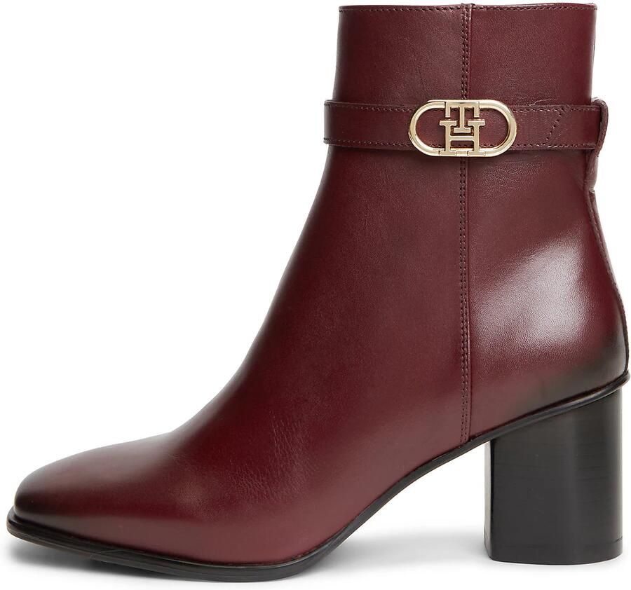 TOMMY HILFIGER Enkellaarsje rood