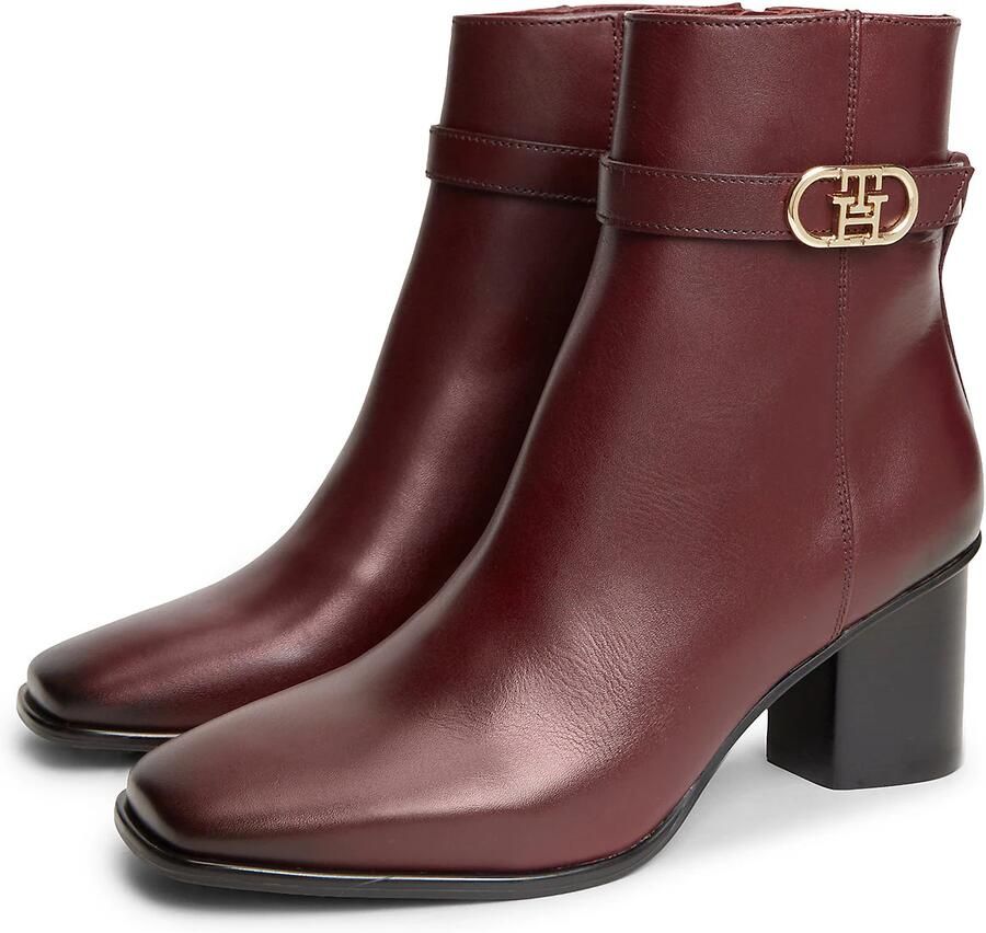 TOMMY HILFIGER Enkellaarsje rood - Foto 2