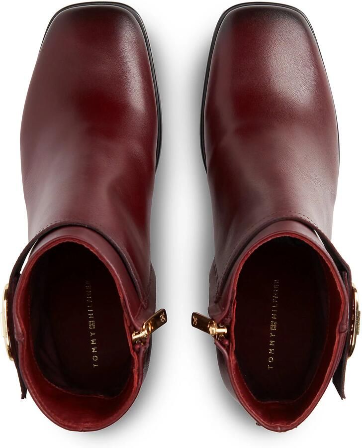 TOMMY HILFIGER Enkellaarsje rood - Foto 4