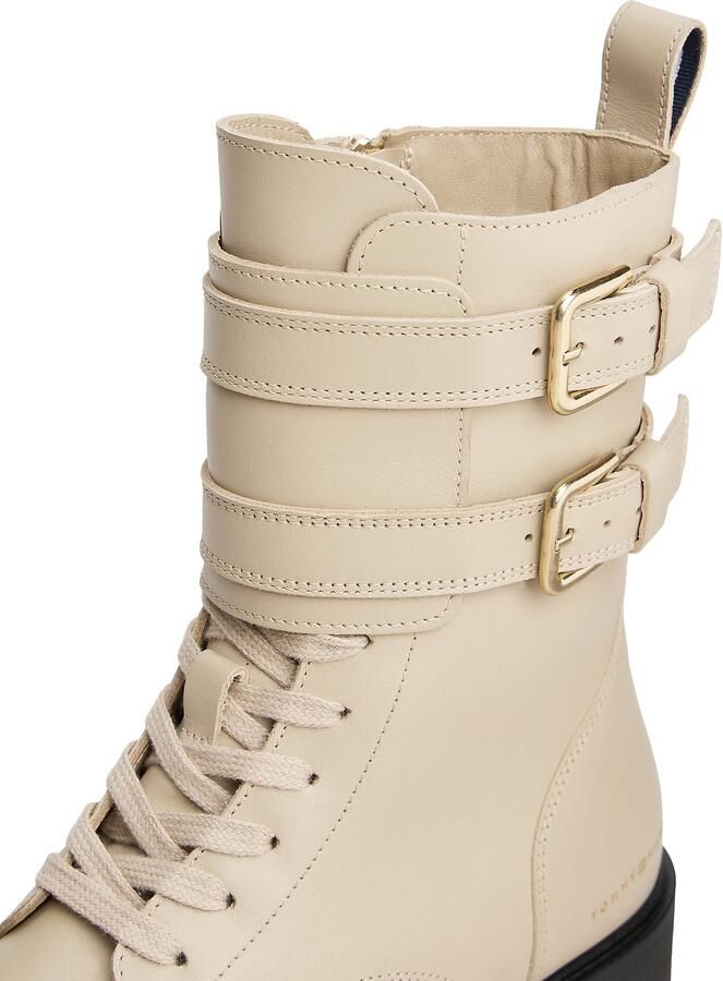 TOMMY HILFIGER Enkellaarsjes beige - Foto 6