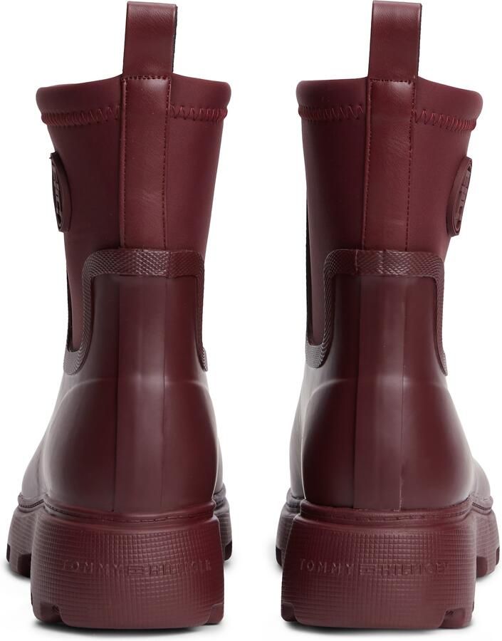 TOMMY HILFIGER Enkellaarsjes bordeaux - Foto 4