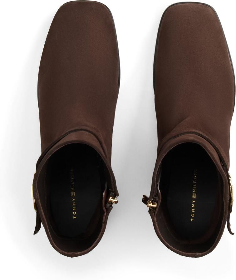 TOMMY HILFIGER Enkellaarsjes chocoladebruin - Foto 4