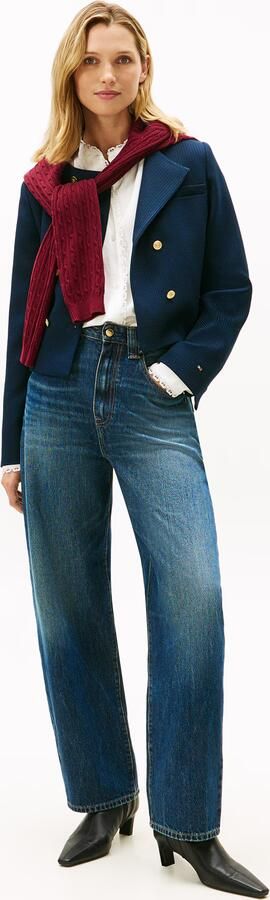 Tommy Hilfiger leren enkellaarzen zwart - Foto 6