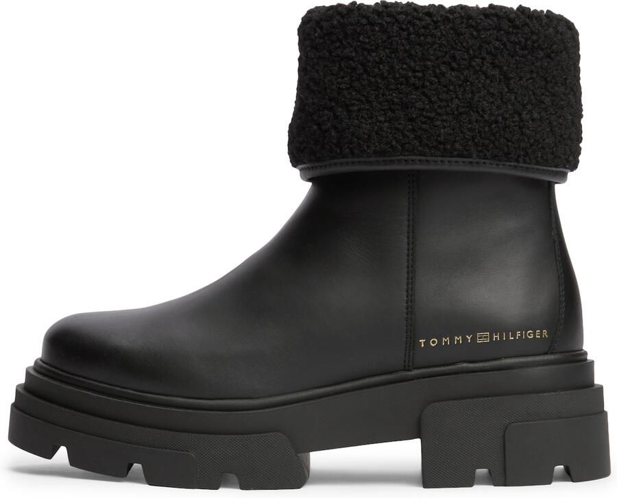 TOMMY HILFIGER Enkellaarsjes zwart